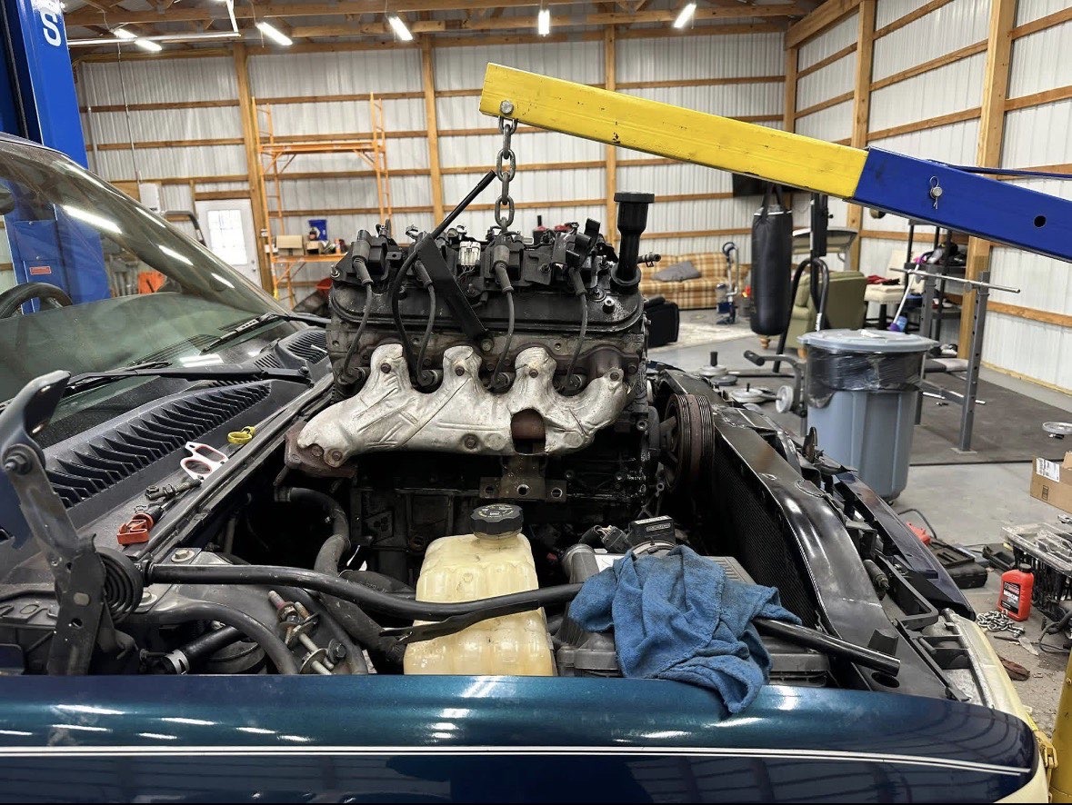 Engine removal and rebuild